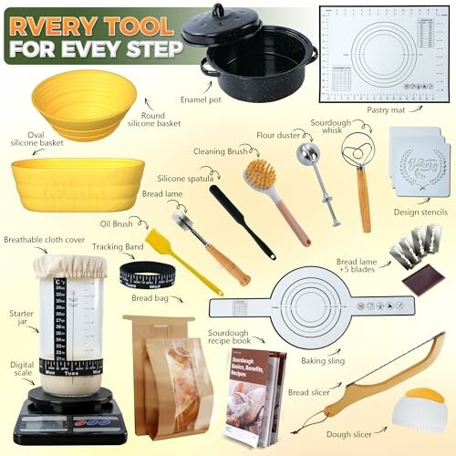 BICRET Sourdough Baking Supplies Kit